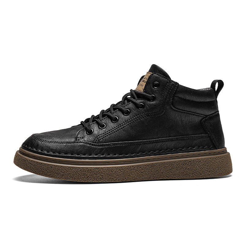 

Кроссовки G.N.SHIJIA Skateboarding Shoes Men High-top, черный