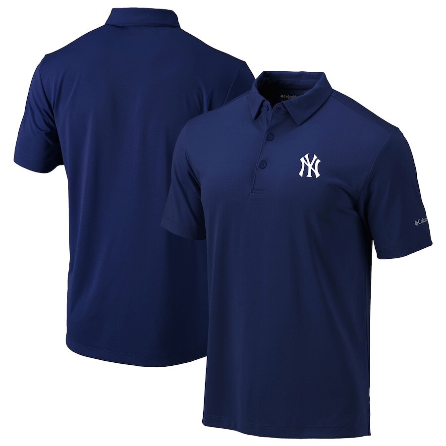 

Поло с коротким рукавом Columbia New York Yankees, нави