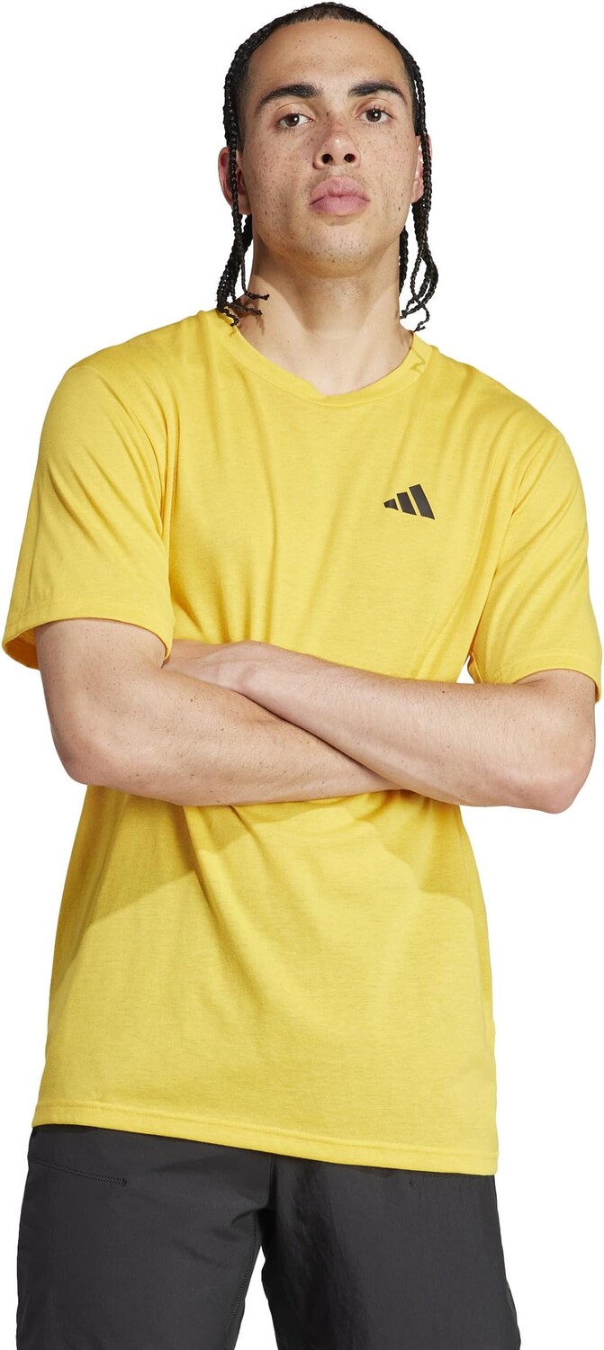 

Тренировочная футболка Train Essentials Feelready adidas, золото/черный