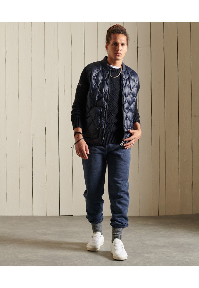 

Свитер Superdry, темно-синий