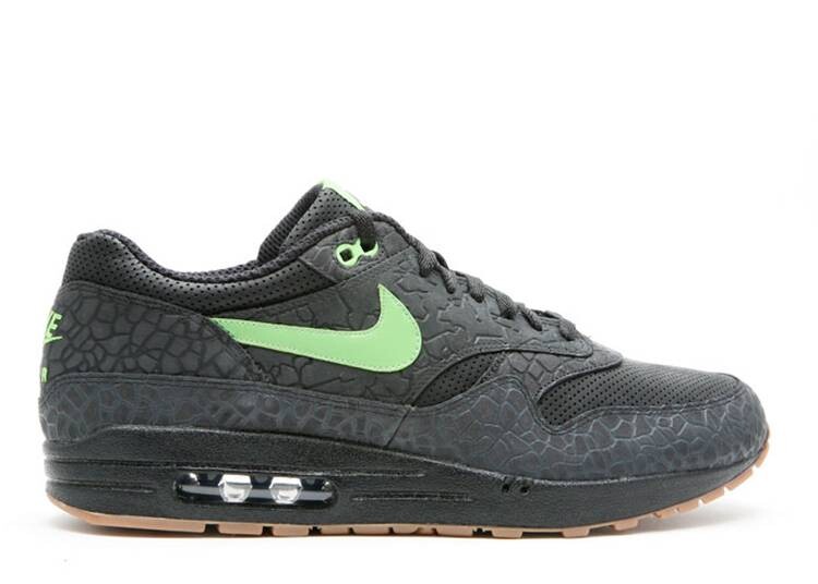 

Кроссовки Nike HUF X AIR MAX 1 PREMIUM 'HUFQUAKE', черный