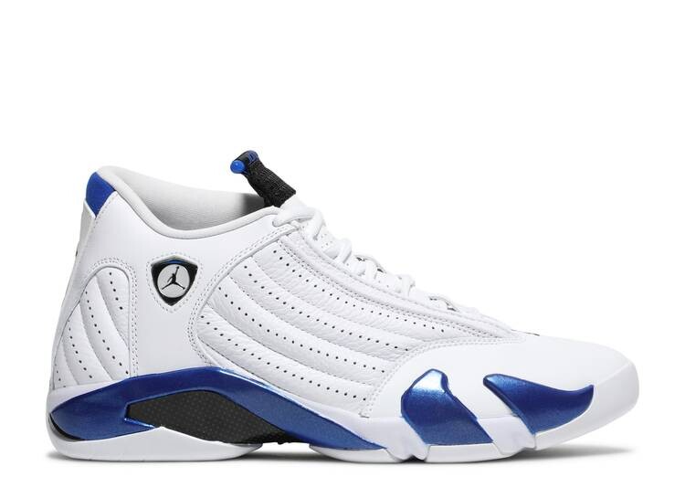 

Кроссовки AIR JORDAN 14 RETRO 'HYPER ROYAL', белый, Белый;серый