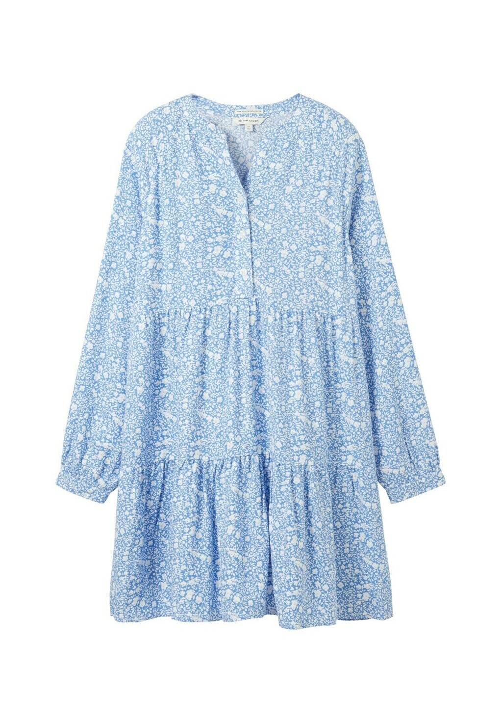 

Платье-блузка TOM TAILOR, цвет blue white flower allover