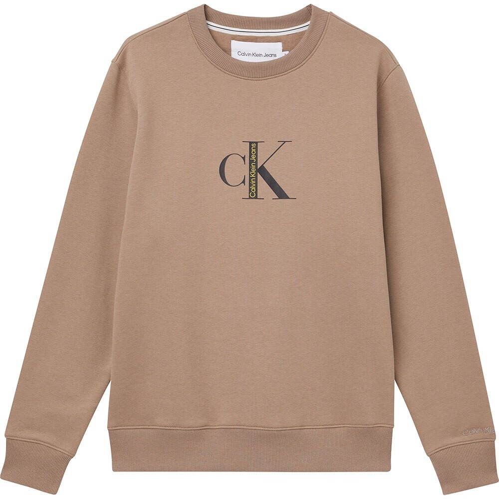 

Толстовка Calvin Klein Jeans Institutional, коричневый