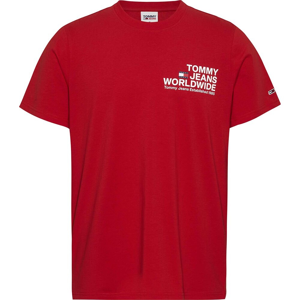 

Футболка с коротким рукавом Tommy Jeans Reg Entry Ww Concert, красный