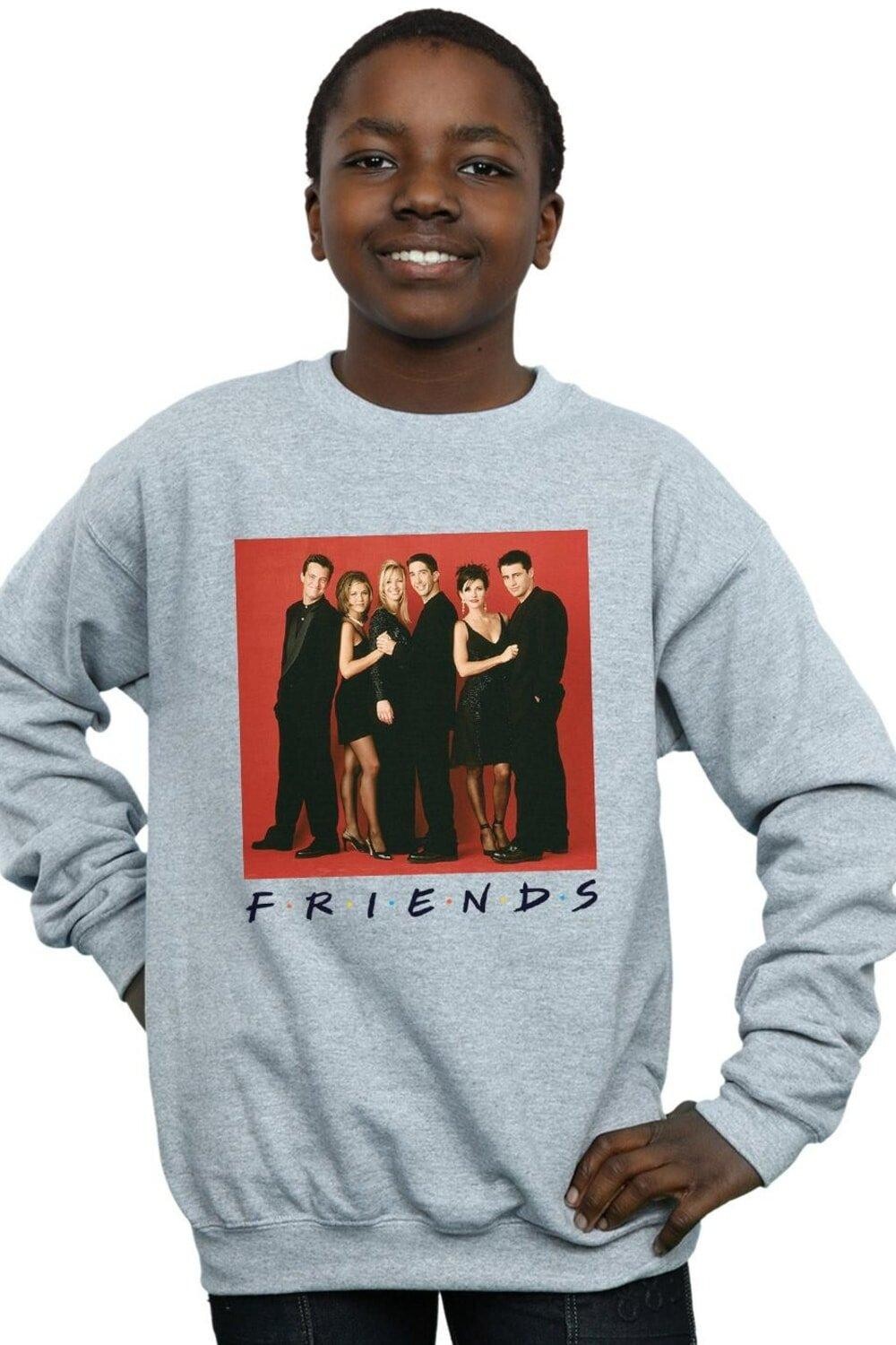 

Формальная толстовка для группового фото Friends, серый