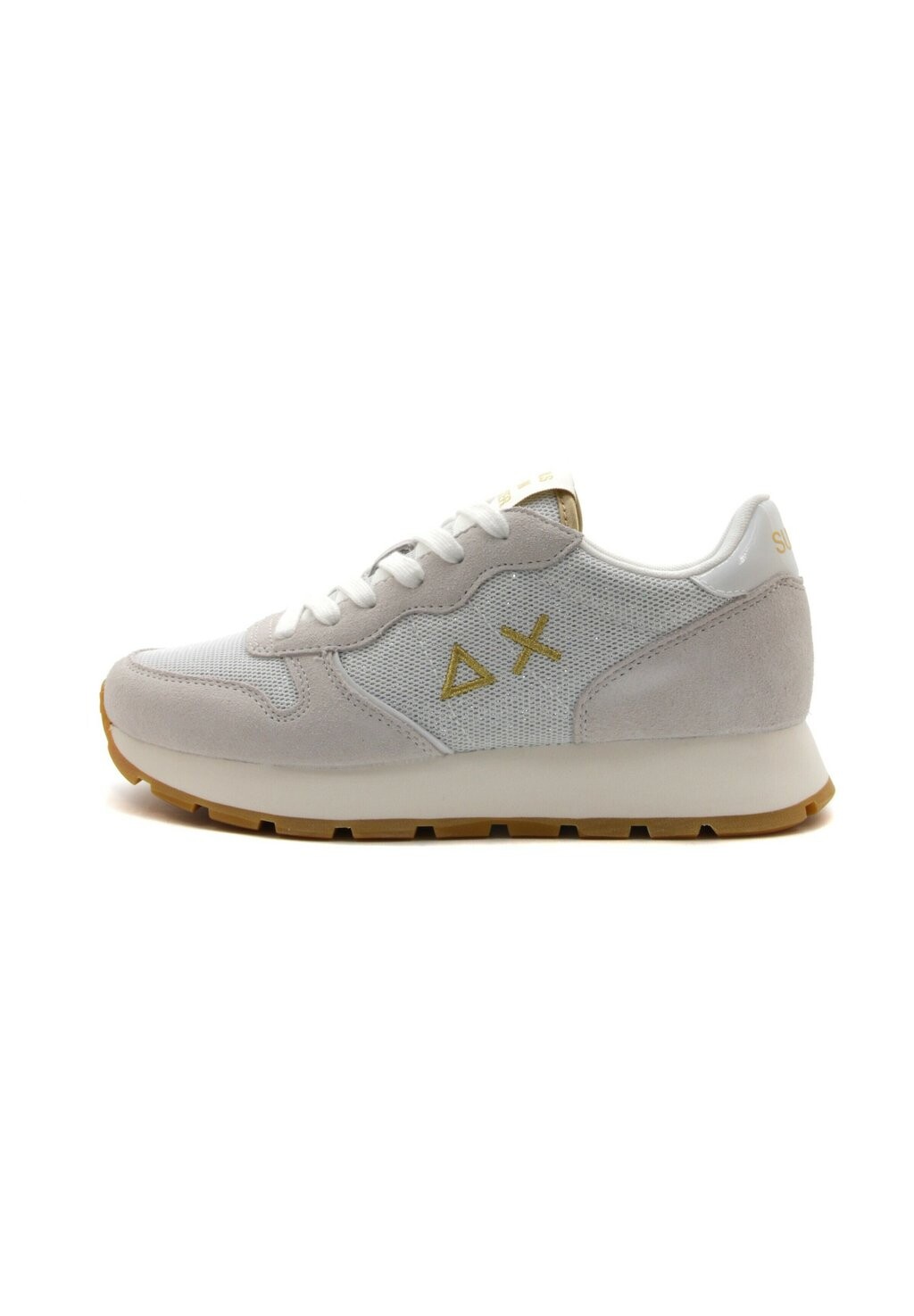

Низкие кроссовки Ally Glitter Sun68, белый