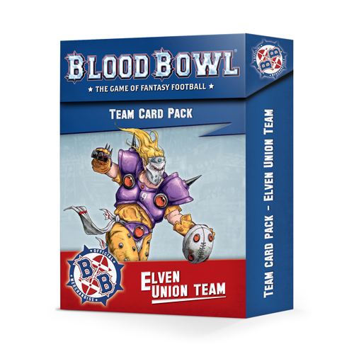 Фигурки Blood Bowl: Elven Union Team Card Pack Games Workshop warhammer blood bowl black orc team