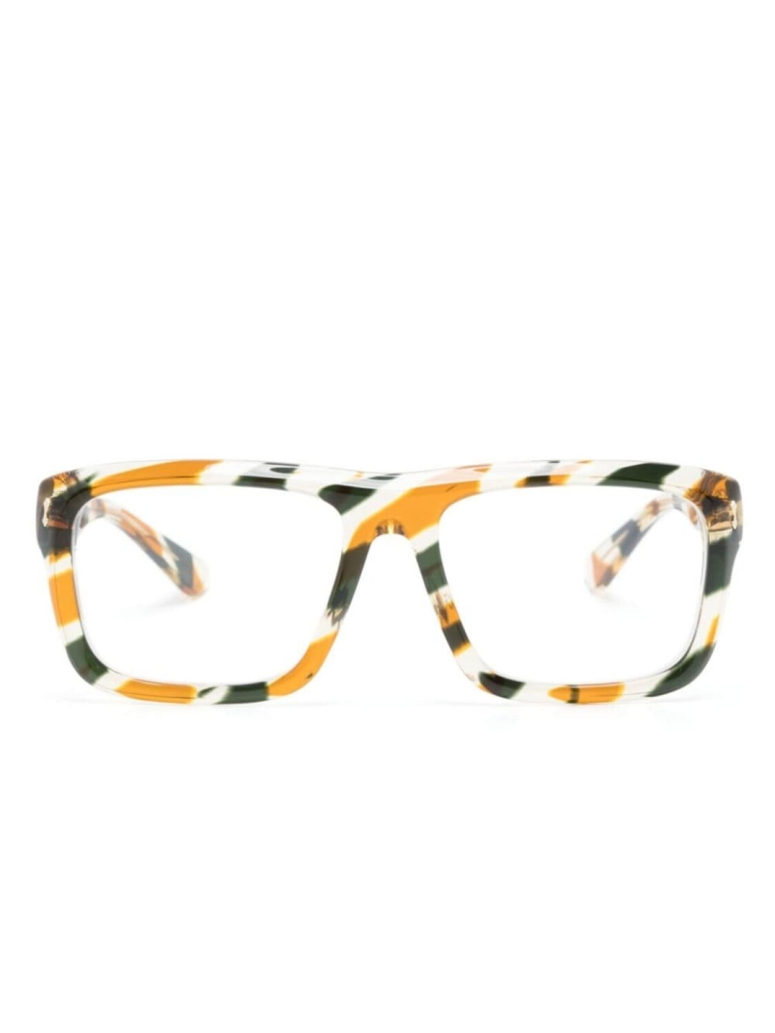 

Gucci Eyewear очки Rivets в прямоугольной оправе, нейтральный цвет