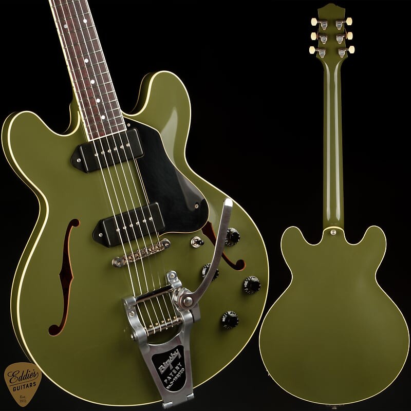 

Электрогитара Collings I-30 LC Aged Bigsby - Olive Drab