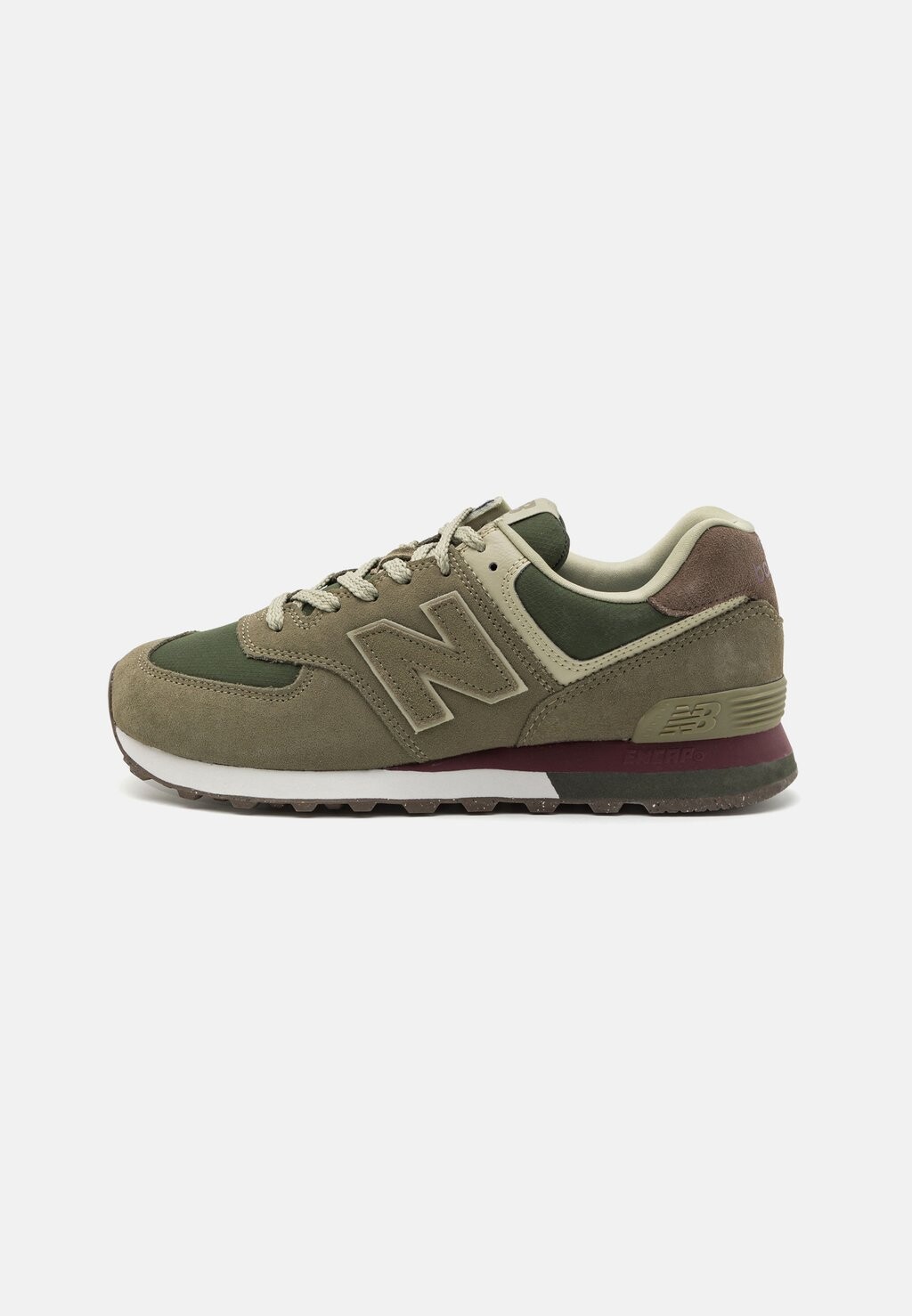 

Низкие кроссовки 574 UNISEX New Balance, зелено-оливковый