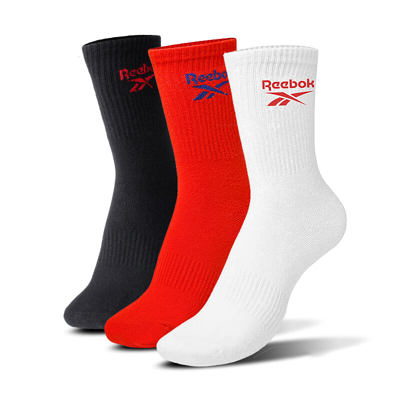

Носки Reebok унисекс до середины икры, Красный 6 двойная загрузка