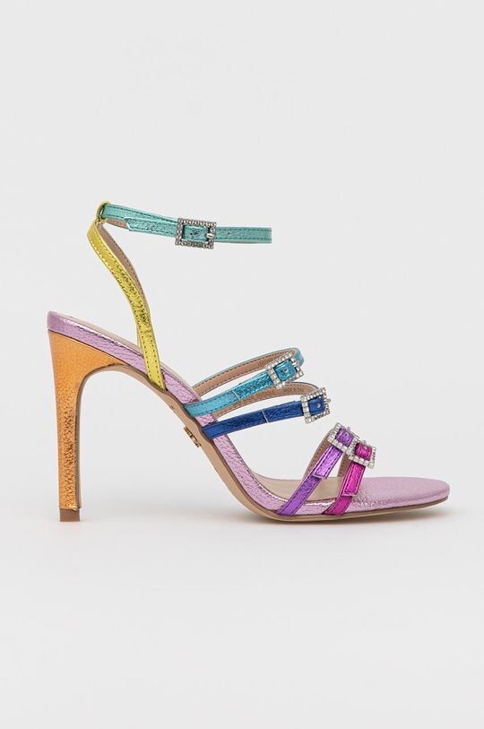 

Кожаные босоножки Pierre Kurt Geiger London, мультиколор