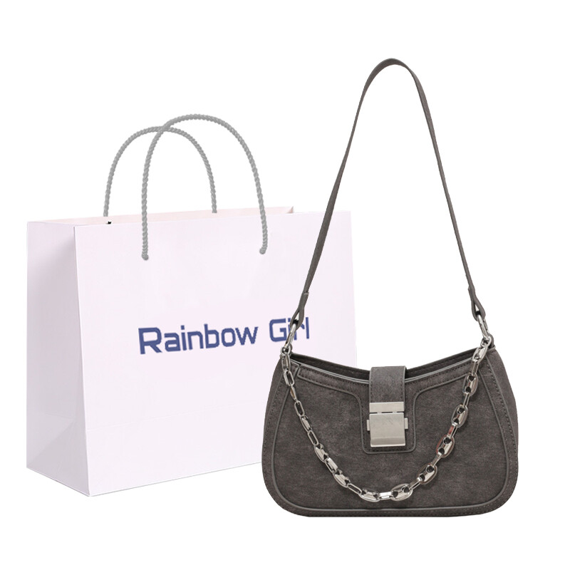 

Женская сумка через плечо Rainbow Girl, Черный загар