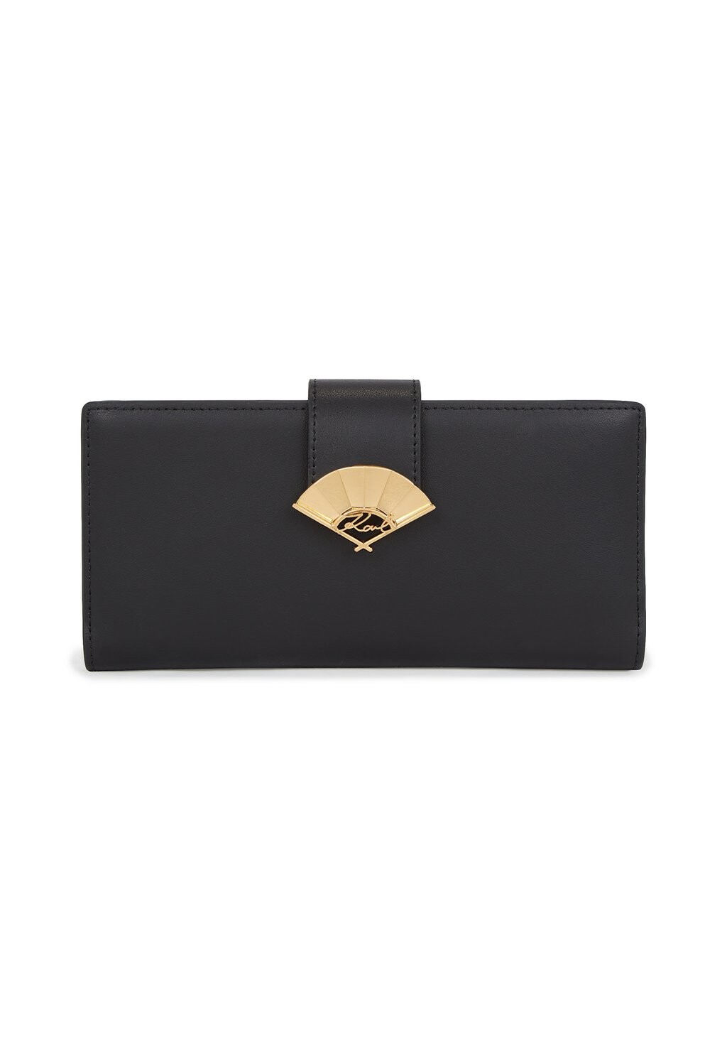 

Кошелек SIGNATURE FAN CONTINENTAL KARL LAGERFELD, черный