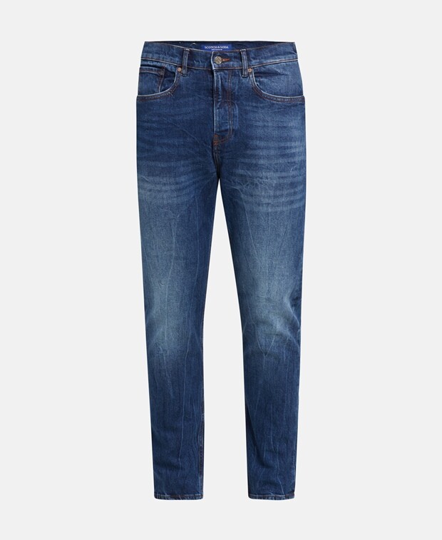 

Джинсы узкого кроя Scotch & Soda, темно-синий
