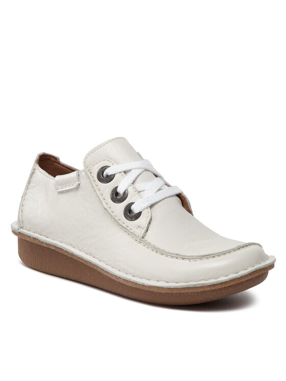 

Полуботинки Clarks, белый