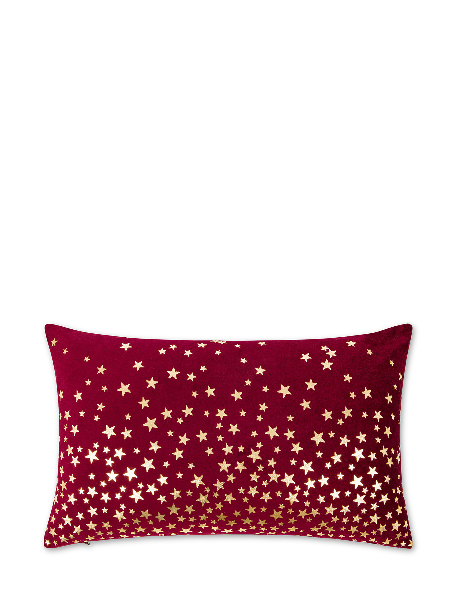 Бархатная подушка со звездным принтом 35х55см Coincasa, темно-красный бархатная подушка подушка с принтом marks