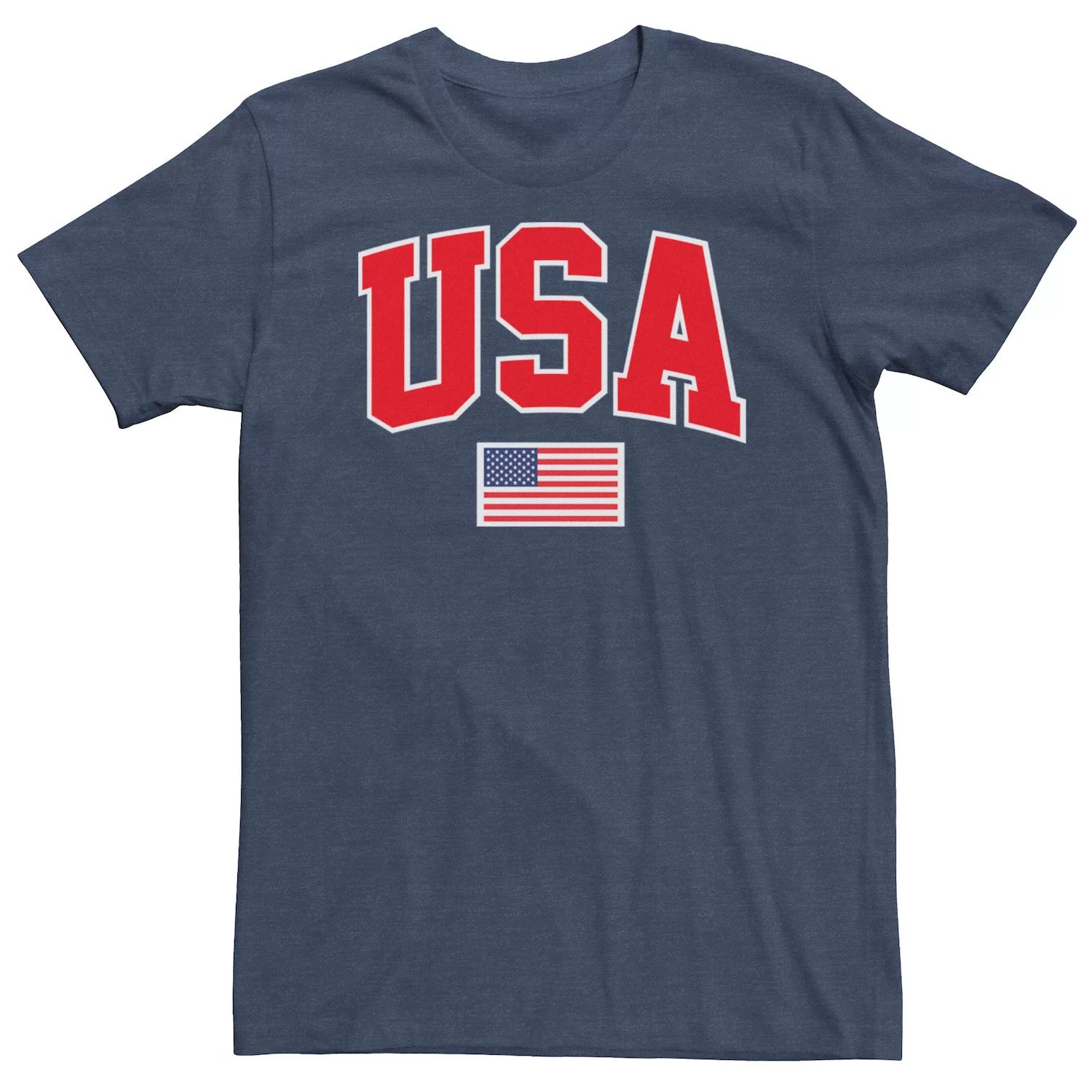 Мужская футболка США с американским флагом Licensed Character