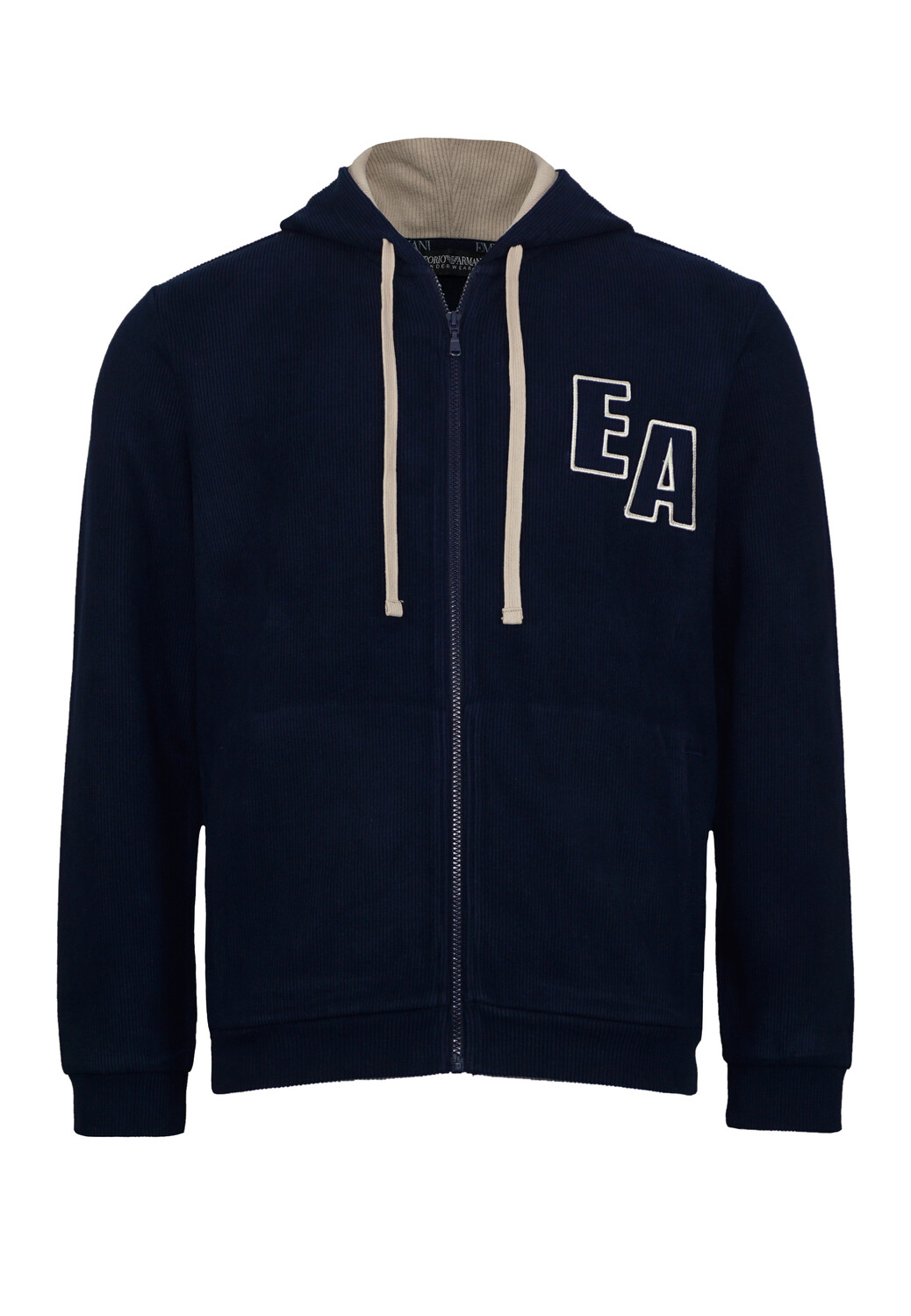 

Толстовка Emporio Armani Hoodie, темно синий
