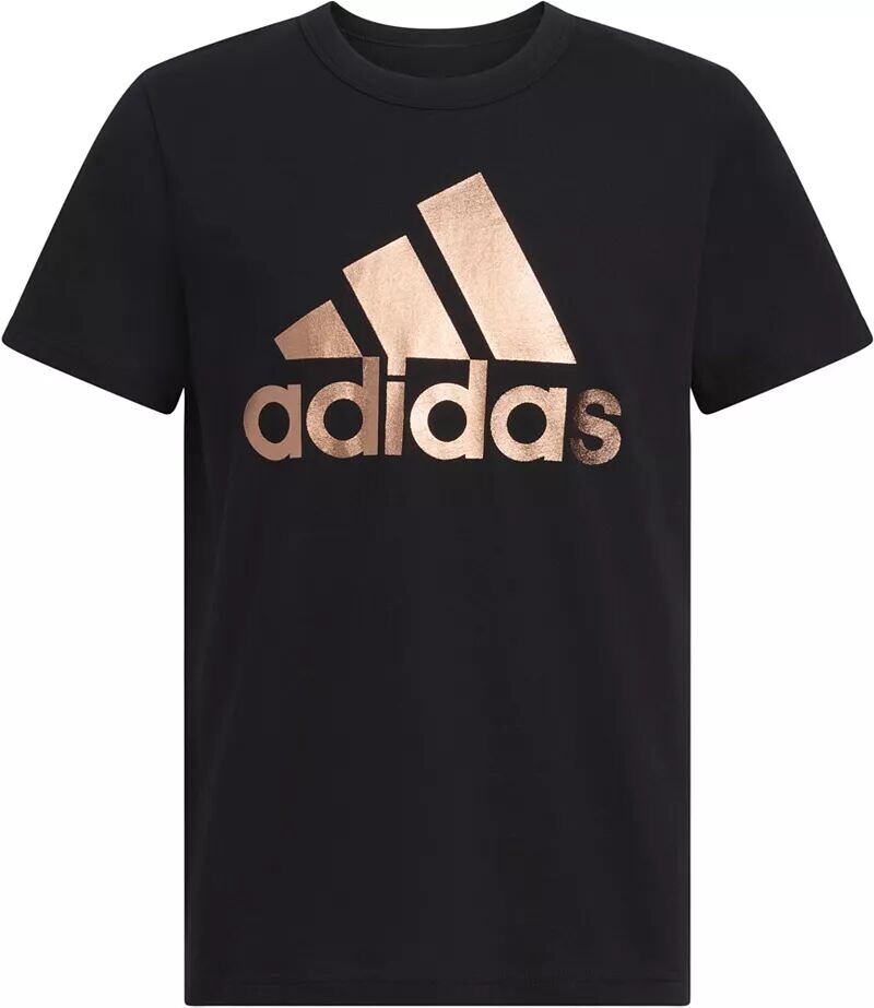 

Adidas Футболка с короткими рукавами Sparkle для девочек, черный