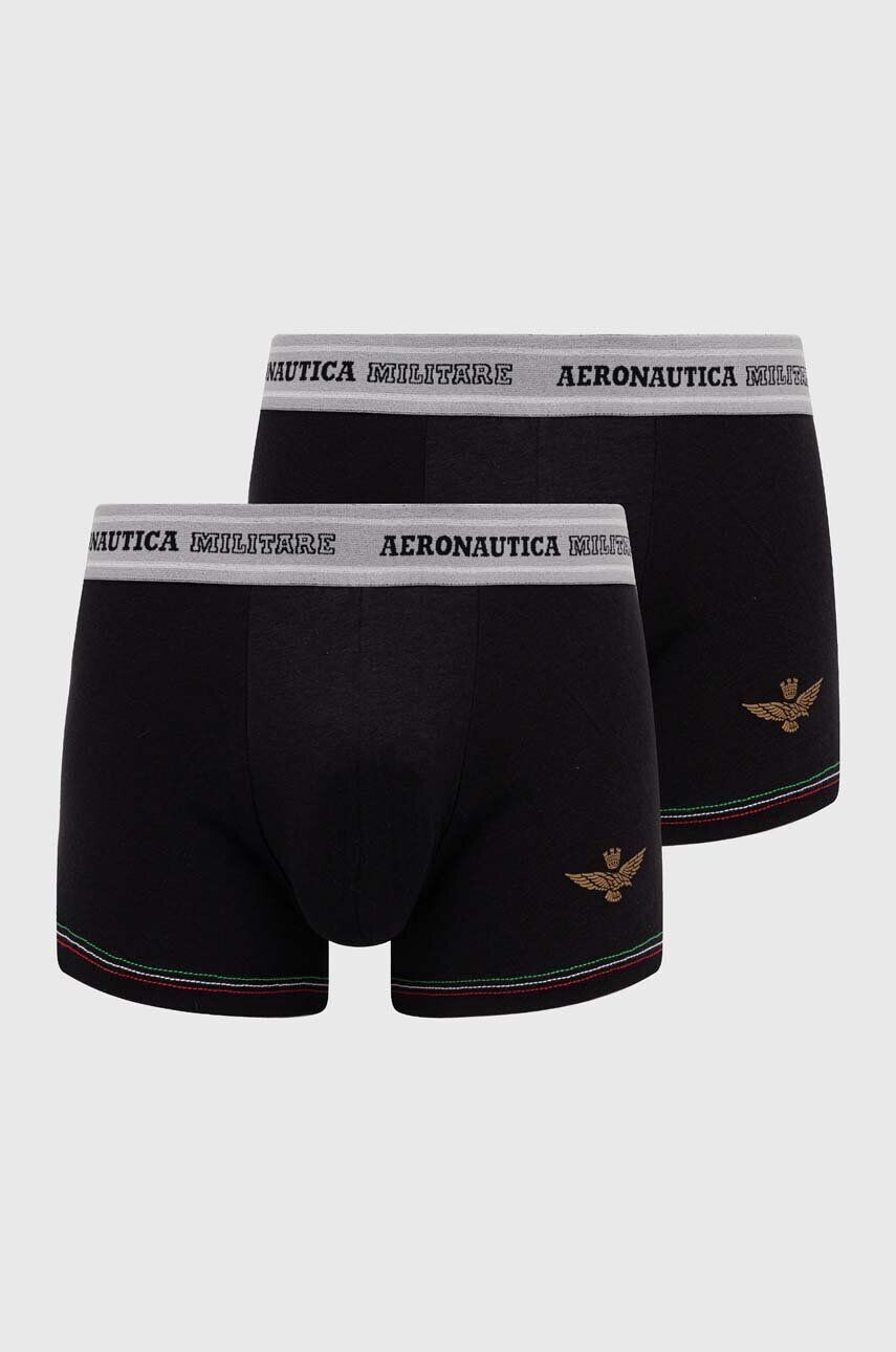 

Комплект боксеров Aeronautica Militare, 2 шт, черный