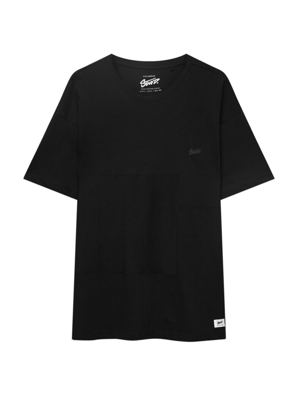 

Футболка Pull&Bear, черный