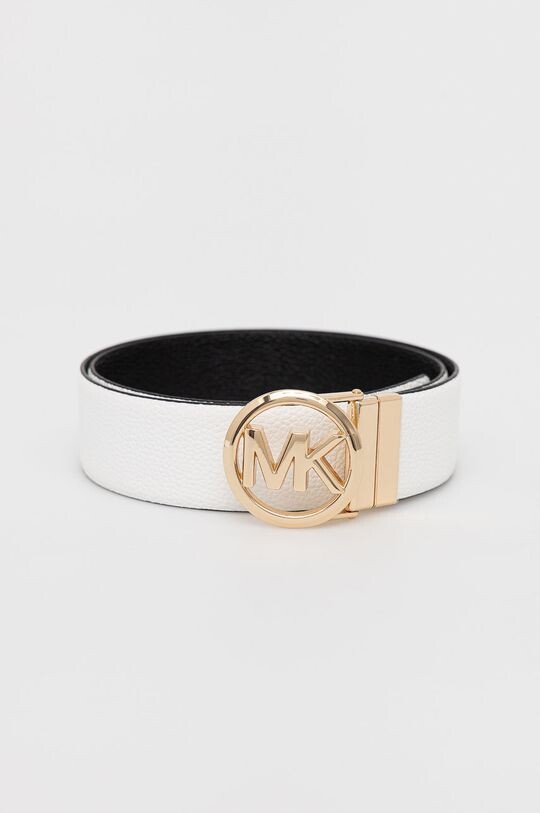 

Ремень кожаный двусторонний 558285 MICHAEL Michael Kors, белый