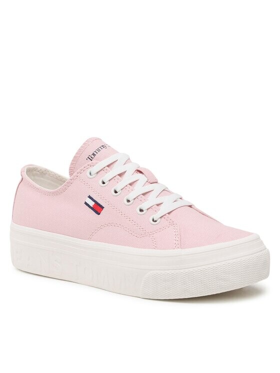 

Кроссовки из ткани Tommy Jeans, розовый