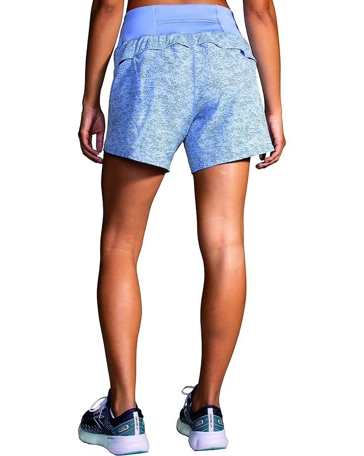 

Шорты Brooks Chaser 5" Shorts, цвет Blue Lavender Terrain Print