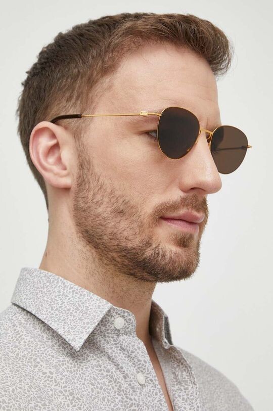

Солнечные очки Bottega Veneta, золотой