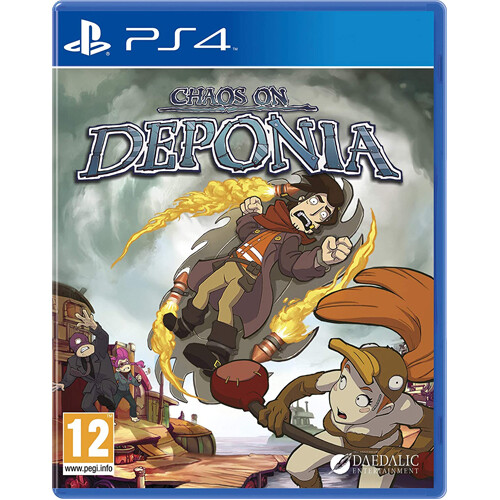 

Видеоигра Chaos On Deponia – Ps4