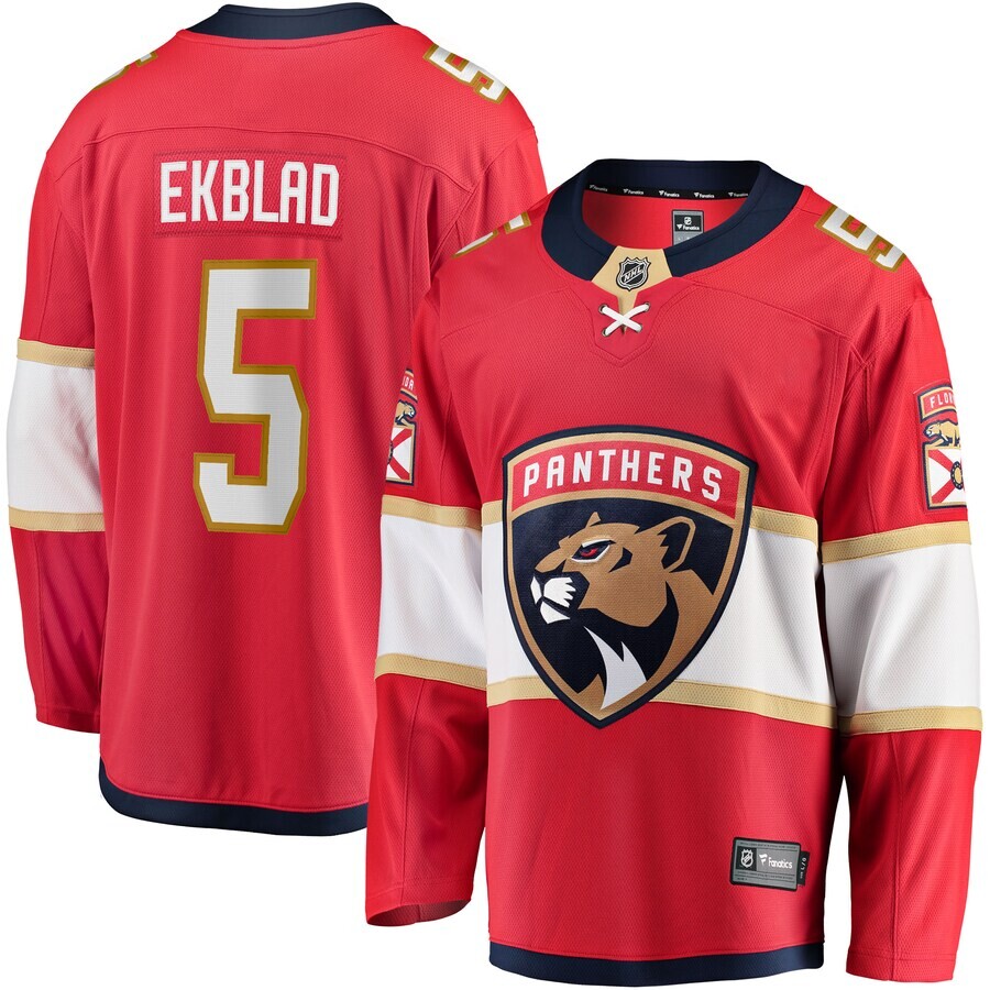

Джерси Fanatics Branded Florida Panthers, красный