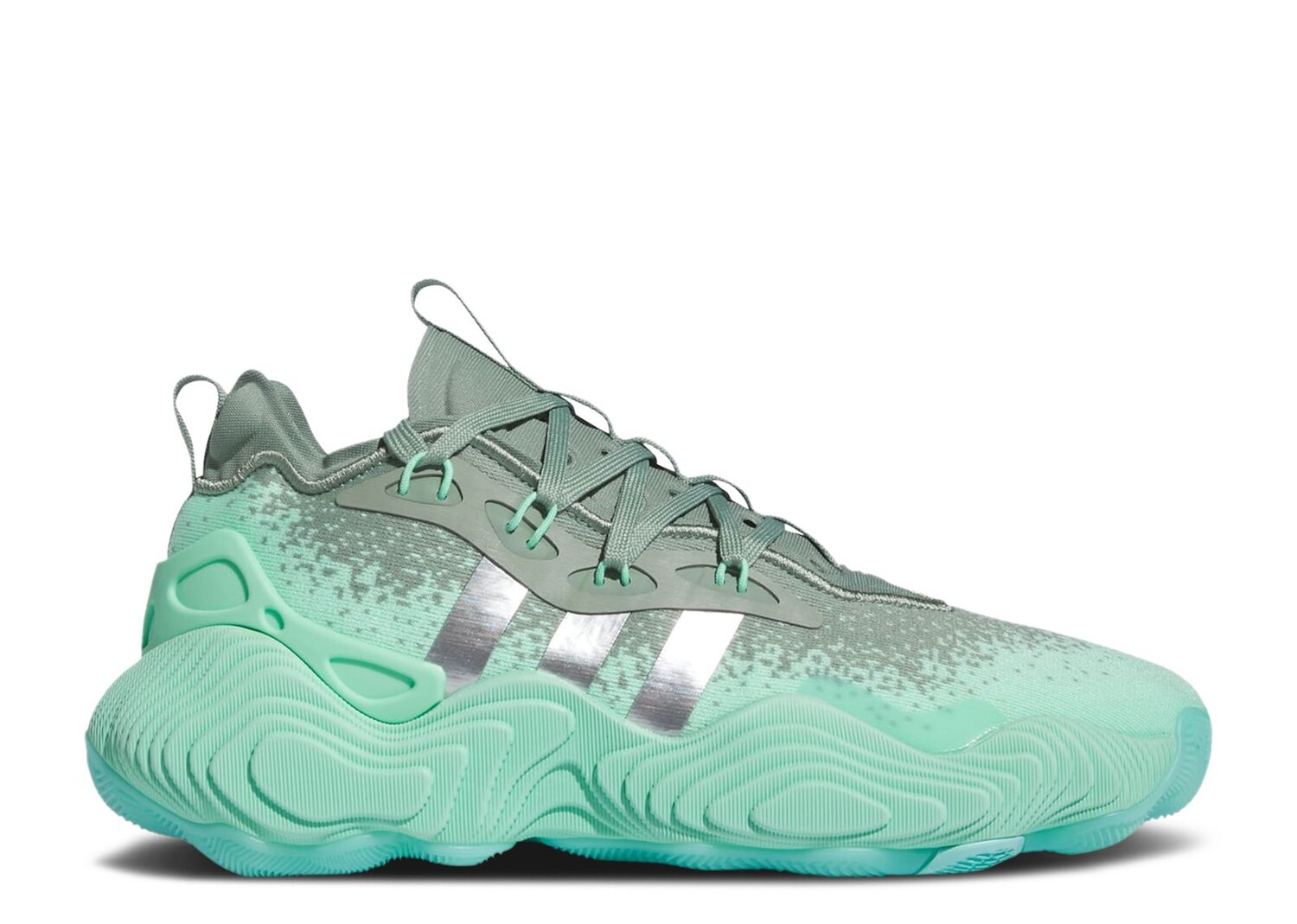 

Кроссовки adidas Trae Young 3 'Jade', зеленый, Зеленый;серый