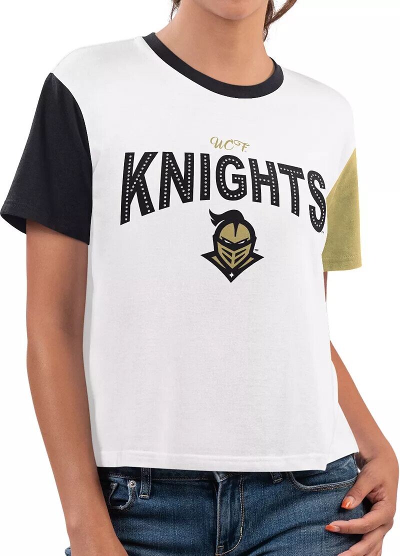 

Женская белая футболка для спринта G-III for Her UCF Knights