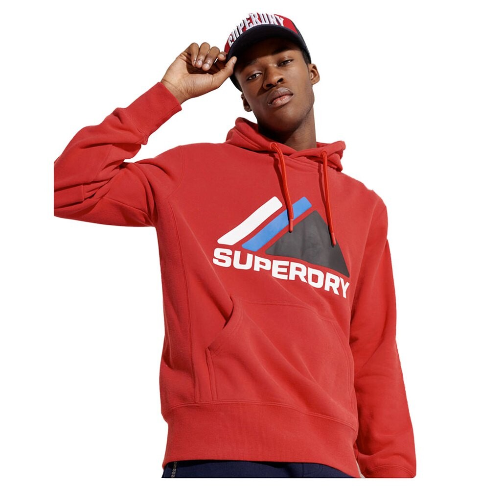 

Худи Superdry Mountain Sport, красный