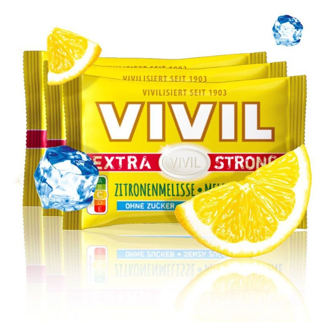 

Vivil Пастилки с мелиссой Extra Strong без сахара | 26 х упаковка по 3 шт.