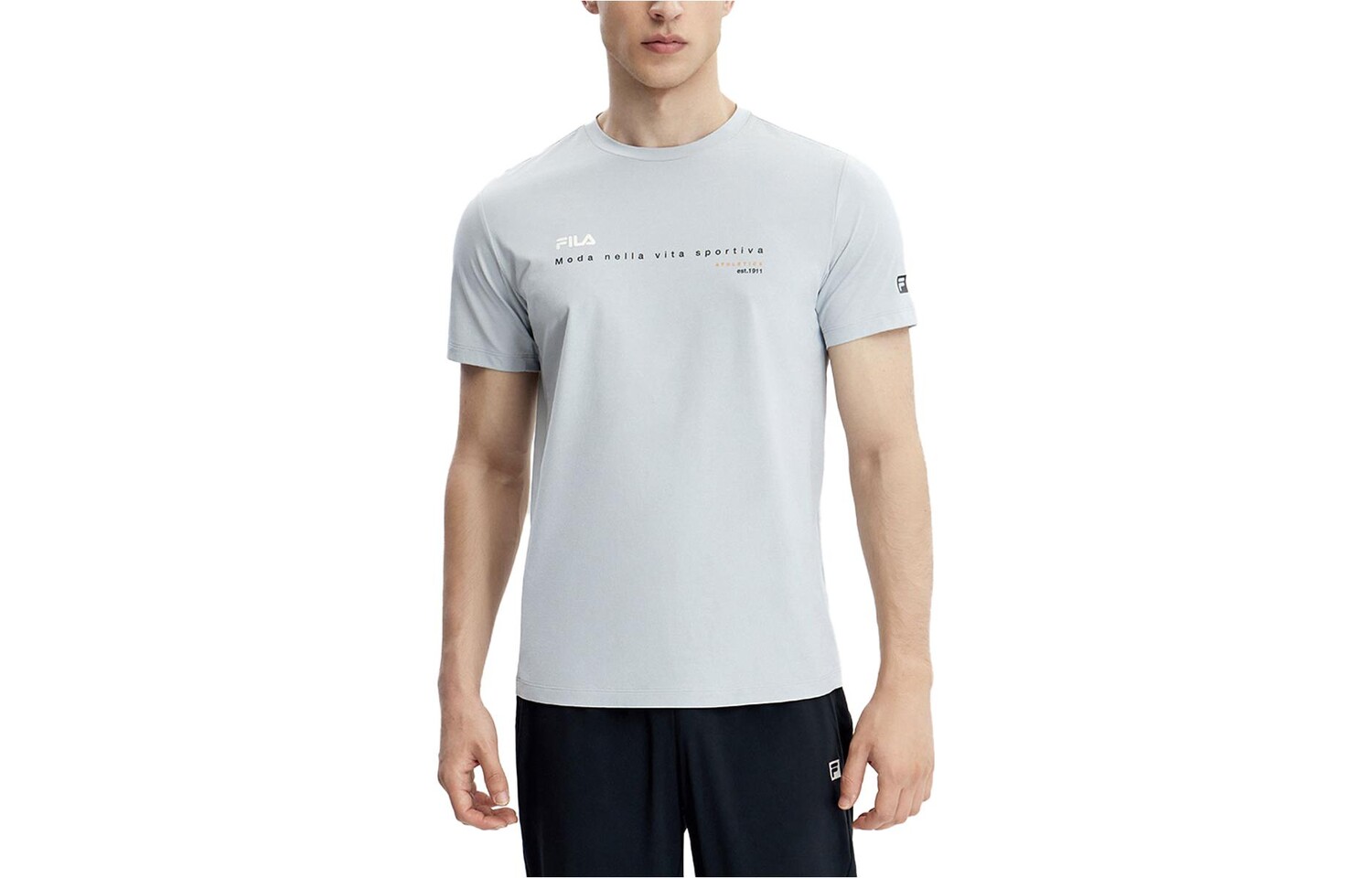 

Футболка мужская серая Fila, серый