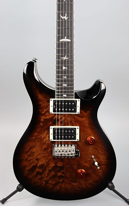 

Электрогитара Paul Reed Smith SE Custom 24 Quilt Black Gold Burst
