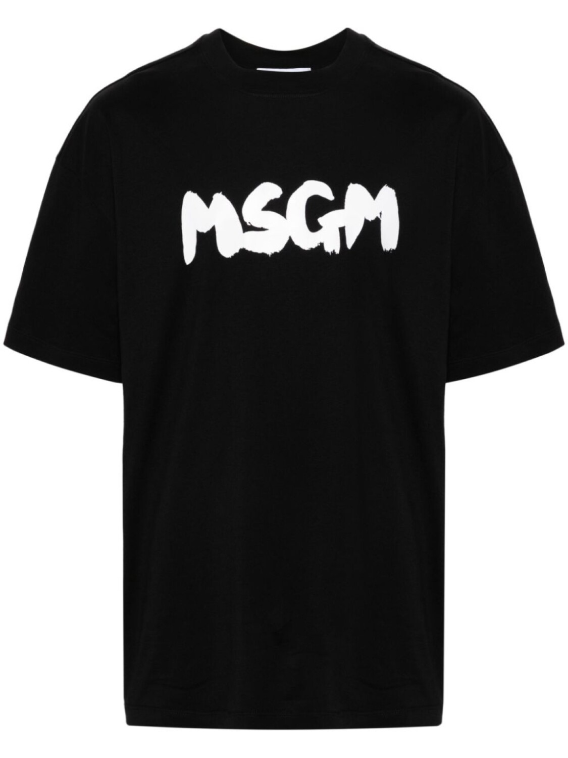

MSGM футболка с логотипом, черный
