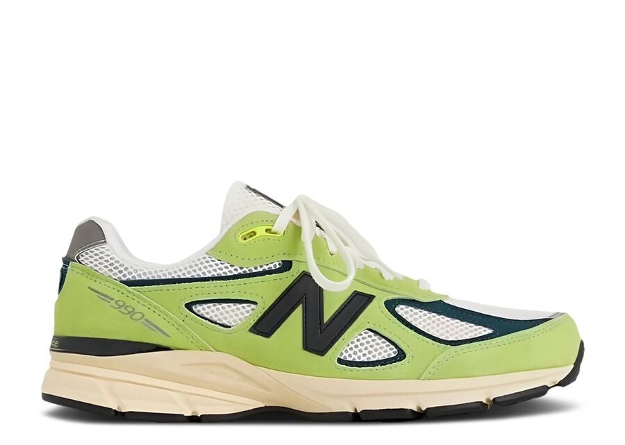 

Кроссовки New Balance New Balance Teddy Santis X 990v4 Made In USA, цвет Hi Lite