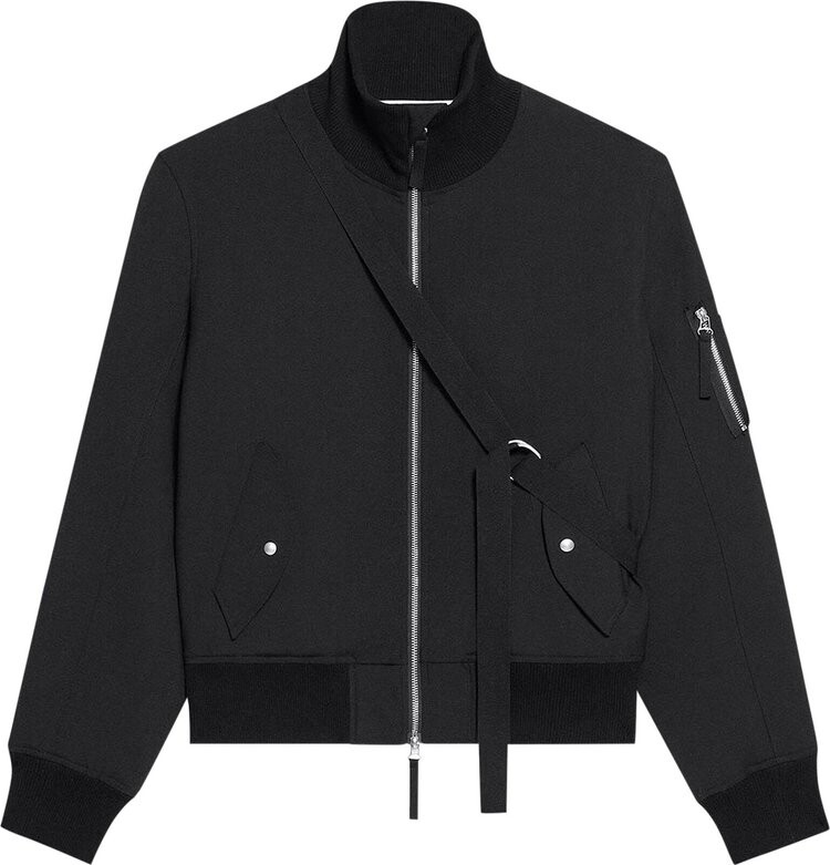 Куртка Helmut Lang Seatbelt Bomber 'Black', черный