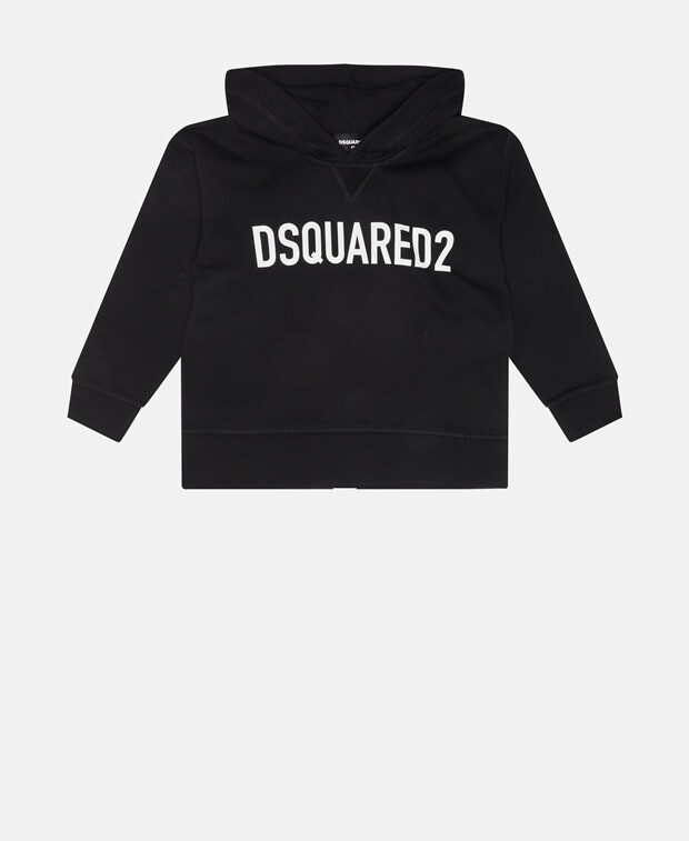 

Худи с капюшоном Dsquared2, черный