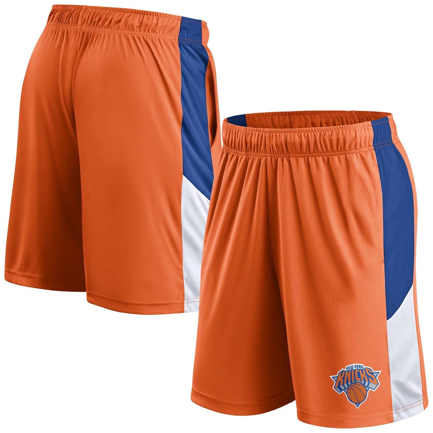 

Мужские оранжевые шорты для тренировок Fanatics New York Knicks