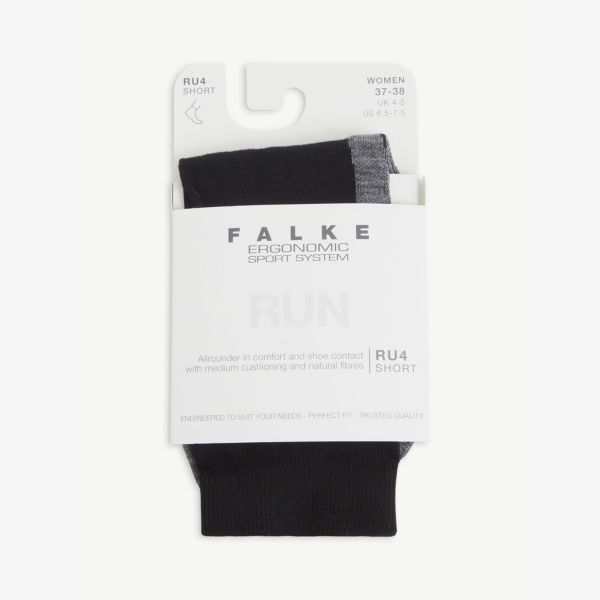 Тканые носки ru4 run cool Falke Ergonomic Sport System, черный