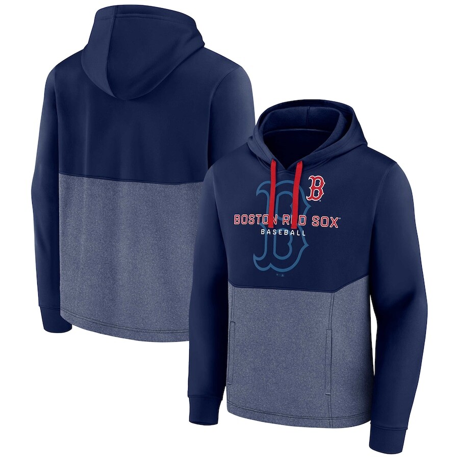 

Пуловер с капюшоном Fanatics Branded Boston Red Sox, нави