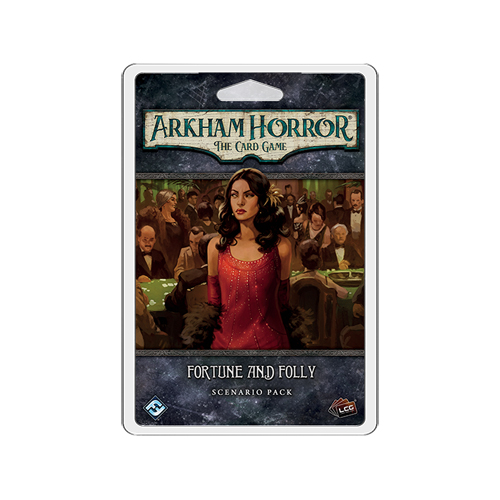 Настольная игра Arkham Horror The Card Game: Fortune And Folly Scenario Pack