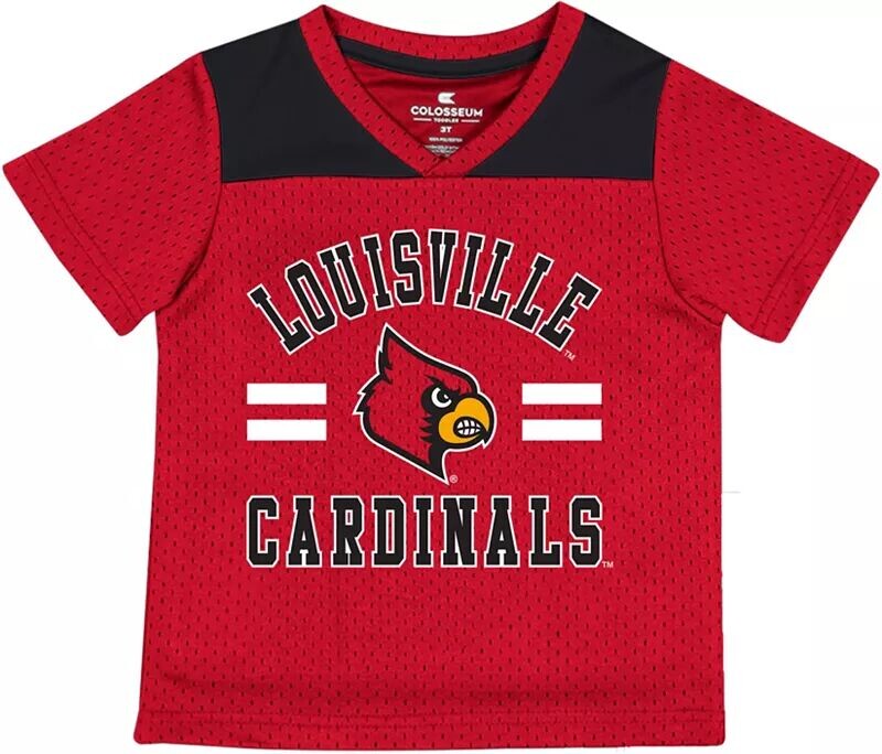 

Colosseum Louisville Cardinals Cardinal Red Ka-Boot-It Джерси для малышей