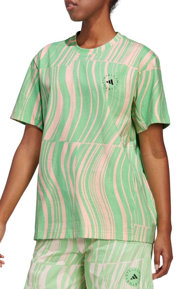 

Футболка из органического хлопка True Casuals ADIDAS BY STELLA MCCARTNEY