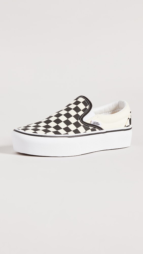 

Кроссовки Vans Classic Slip On Platform, черный